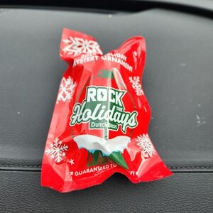 Dutch Bros Festive Red Ornament
